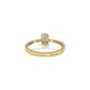 Fortune Jewelry presents the Xi 熙 oval ring fit for a modern-day queen with a loving heart.