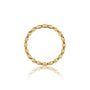 Bezel Eternity Diamond Ring complements everything from silk blouses to cozy knits.