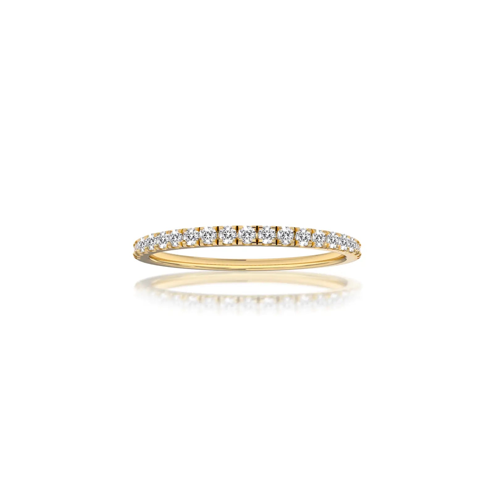 Fortune Jewelry presents the Mei 美 band  fit for a modern-day queen, timeless and elegant.