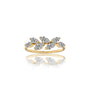 The delicate vine-and-marquise design of the Mu 沐 ring makes it a showstopper for daily wear.