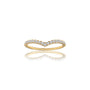 Fortune Jewelry presents the Lumiere ring fit for a modern-day queen, timeless and elegant.