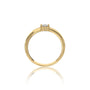 Fortune Jewelry presents the Lian 涟 solitaire ring fit for a modern-day queen, timeless and elegant.