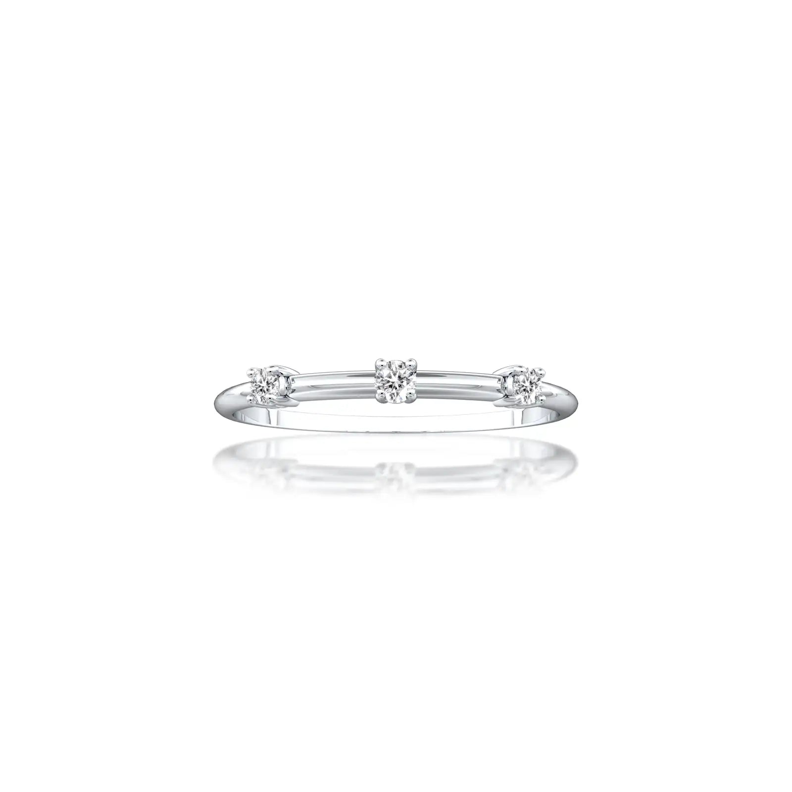 Fortune Jewelry's Celeste trio ring is fabulous, chic, and a true must-have for office wear.elegance.