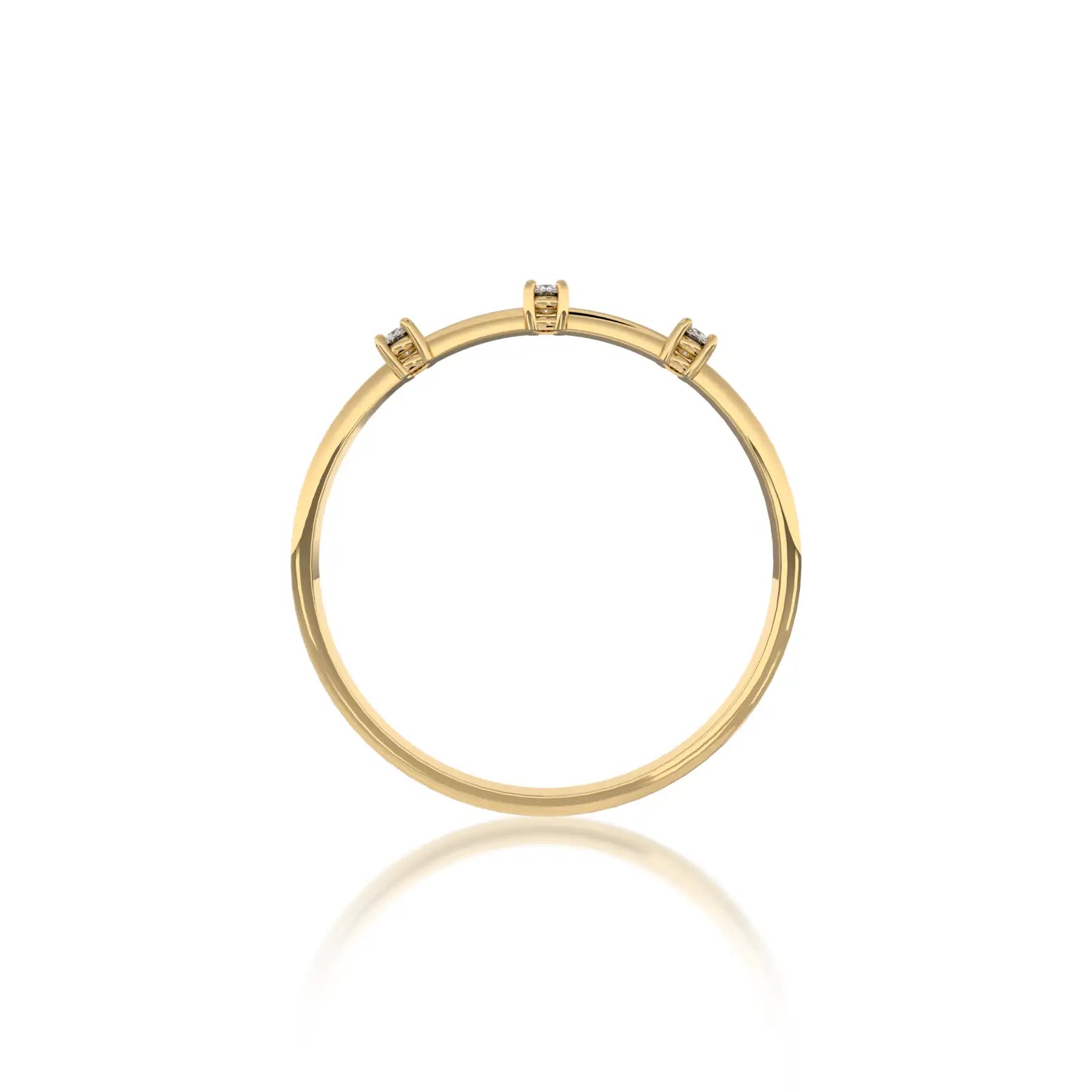 Fortune Jewelry's Celeste ring comes with a secure, structured setting  a must-have essential.