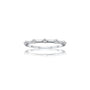 Fortune Jewelry's Linear quintet ring radiates sophistication, ideal for the fashion-forward professional.