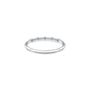 Elevate your everyday style with a refined five-stone diamond design.