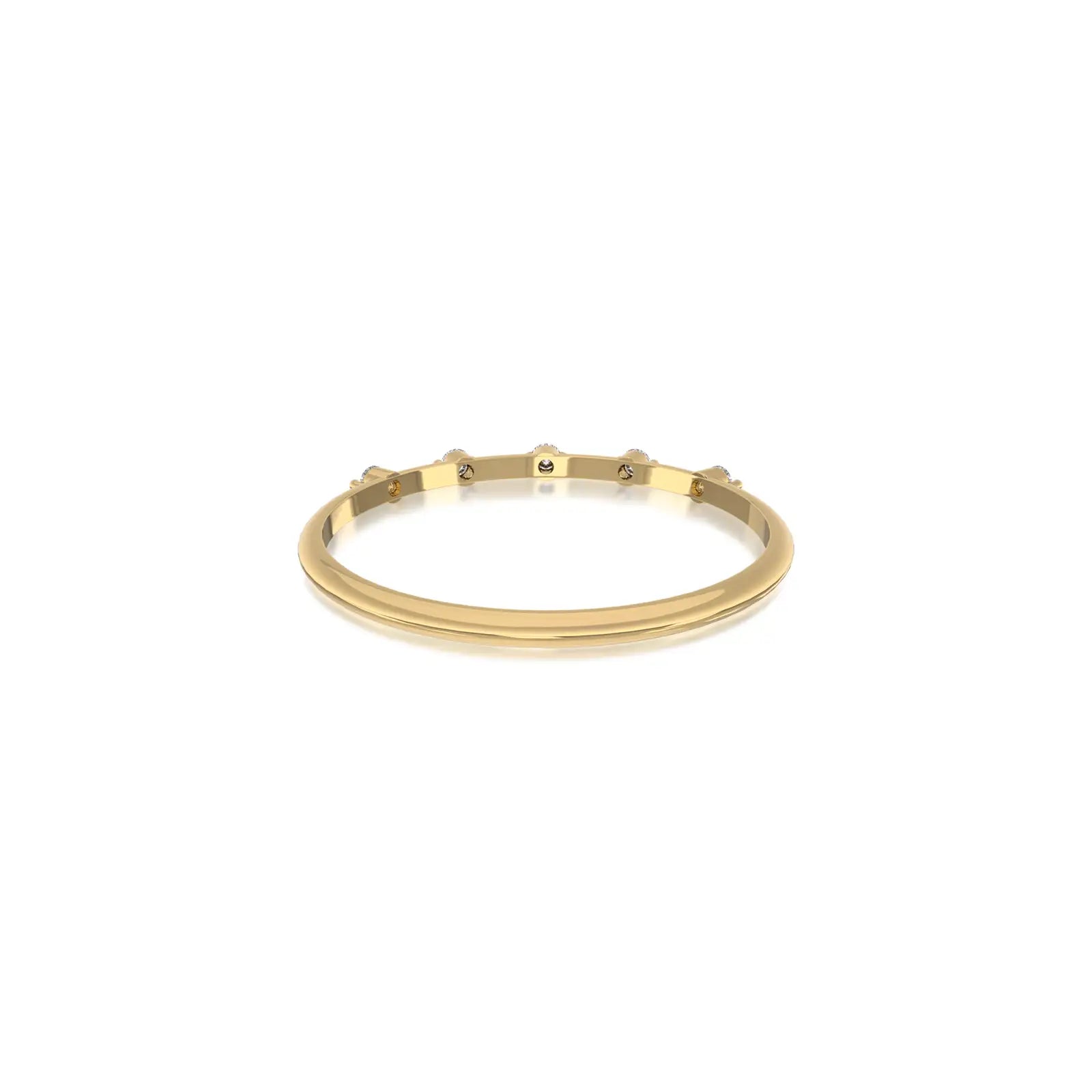 Linear Quintet Diamond Ring by Fortune Jewelry is a modern classic, destined to become an everyday favorite.