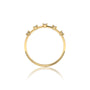 Linear Quintet Diamond Ring graceful and glamorous, capturing timeless beauty in a sleek, modern silhouette.