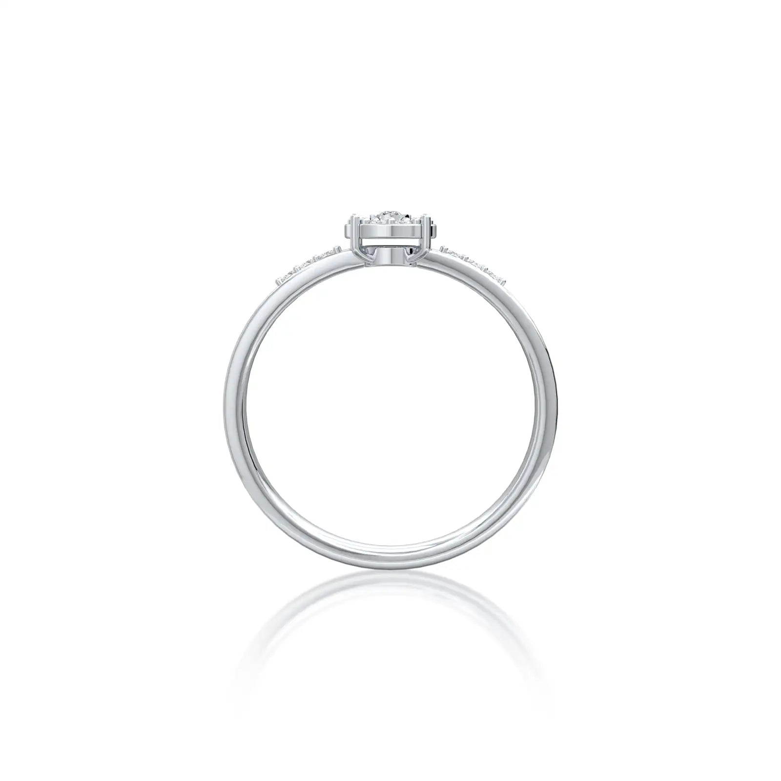 Xi 禧 Halo Cluster Diamond Ring  charming, exquisite, and the perfect gift-worthy pick for someone special.