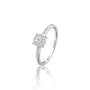 Xi 禧 Halo Cluster Diamond Ring beautiful and dreamy, a trend-setting favorite every woman will love.