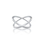 Yuan 缘 Intersecting Diamond Criss-Cross Ring beautiful and dreamy, a trend-setting favorite every woman will love.