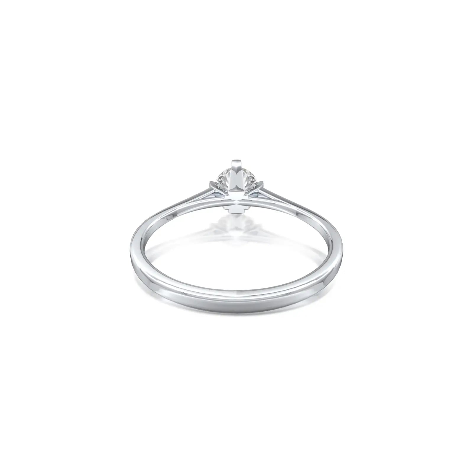 Aura Compass Solitaire Diamond Ring by Fortune Jewelry pairs bold design with brilliant sparkle.