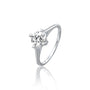 Aura Compass Solitaire Diamond Ring by Fortune Jewelry, fit for a modern-day queen, timeless and elegant.
