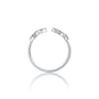 Ye 叶 Open Top Marquise Diamond Ring a glamorous statement piece for the confident, modern woman.