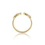 Ye 叶 Open Top Marquise Diamond Ring by Fortune Jewelry is an exquisite staple every queen's jewelry box needs.