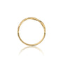 Lian 连 Twisted Infinity Diamond Ring  brings a delicate, artistic touch to minimalist, modern outfits.