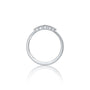 Xing 星 Curved Five-Stone Diamond Band  bold, beautiful, and made for the woman who stands out.