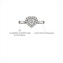 DI of 4 Ct Heart Cut Diamond Halo Ring