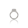 Timeless 1 Ct Heart Cut Diamond Halo Ring for Women