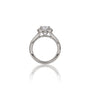 Exclusive 2 Ct Heart Cut Diamond Halo Ring for Women by Fortune