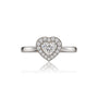 Gorgeous 5 Ct Heart Cut Diamond Halo Ring for Special Occasions by Fortune
