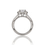 Precious 5 Ct Heart Cut Diamond Halo Ring for Anniversary Gifts by Fortune Jewellery