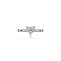 Stunning 2 Ct Heart Diamond Solitaire Ring for Her