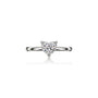 Luxury 3 Ct Heart Cut Diamond Solitaire Ring for Women