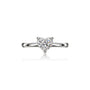 4 Ct Heart Cut Diamond Solitaire Ring for Wedding Moments by Fortune