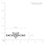 SI of 4 Ct Heart Cut Diamond Ring