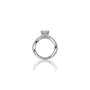 Majestic Heart 0.5 Ct Heart Cut Diamond Pavé Ring by Fortune Jewellery
