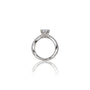 Luxe Heartbeat 0.75 Ct Heart Cut Diamond Pavé Ring for Women