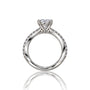 Majestic Heart 5 Ct Heart Cut Diamond Pavé Ring by Fortune