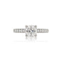 Glamorous 5 Ct Cushion Cut Lab Grown Diamond Rings for Women by Fortune Jewellery