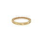 Fortune january birthstone half eternity garnet ring
