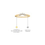 Details of Ai 爱 Tiara Chevron Ring
