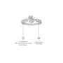 Details of Rong 荣 Chain Diamond Ring