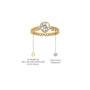 Details of Rong 荣 Chain Diamond Ring