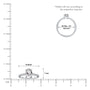 Scale image of Xi 熙 Modern Oval Diamond Ring