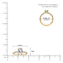 Scale image of Xi 熙 Modern Oval Diamond Ring