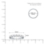 Scale image of Yuan 缘 Bezel Eternity Diamond Ring