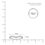 Scale image of Lumiere Chevron Diamond Ring