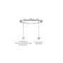 Details of Linear Quintet Diamond Ring