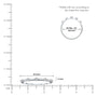 Scale image of Linear Quintet Diamond Ring