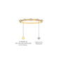Details of Linear Quintet Diamond Ring