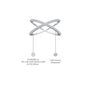 Details of Yuan 缘 Intersecting Diamond Criss-Cross Ring