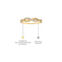 Details of Lian 连 Twisted Infinity Diamond Ring