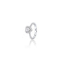 Lab grown 0.5 Ct Heart Cut Diamond Halo Pave Ring by Fortune Jewellery