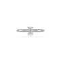 1 Ct Emerald Cut Solitaire Diamond Ring