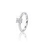 Side view of 0.75 Ct Emerald Cut Solitaire Ring